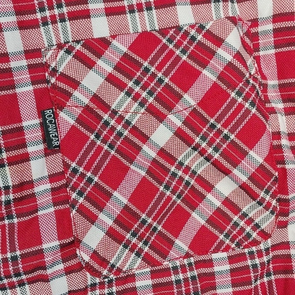 RocaWear classic mens short sleeved button down shirt size 6XB - Picture 3 of 12